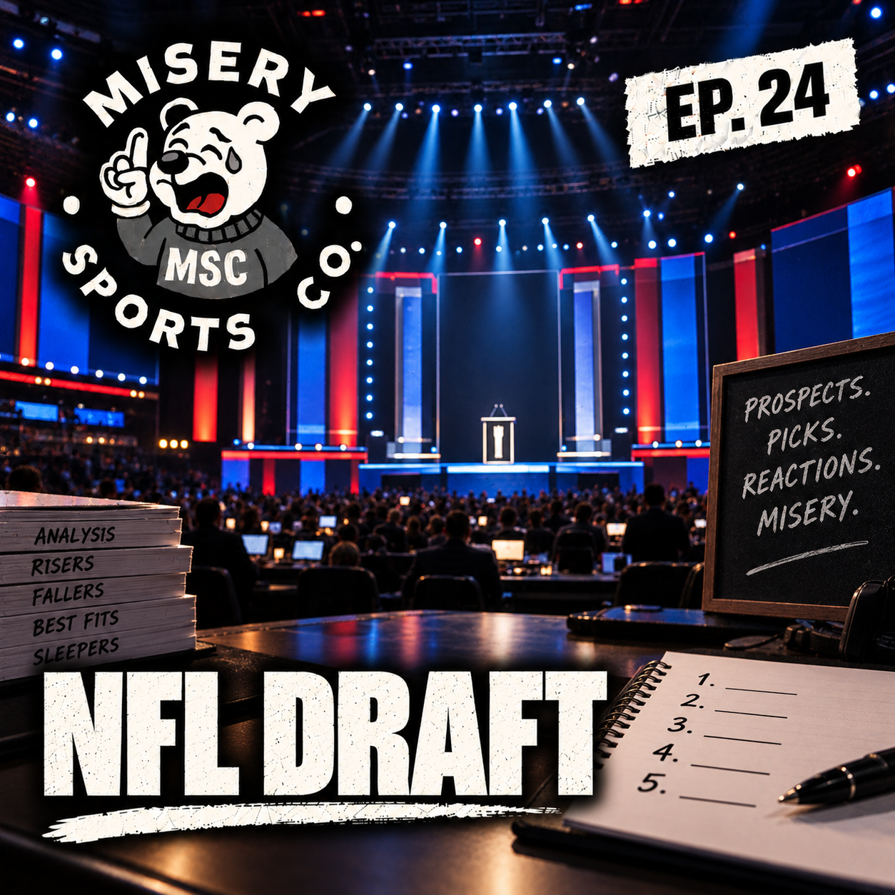 NFL Draft in The Break Room : Draft Dreams, Future Disasters (Ep. 24)